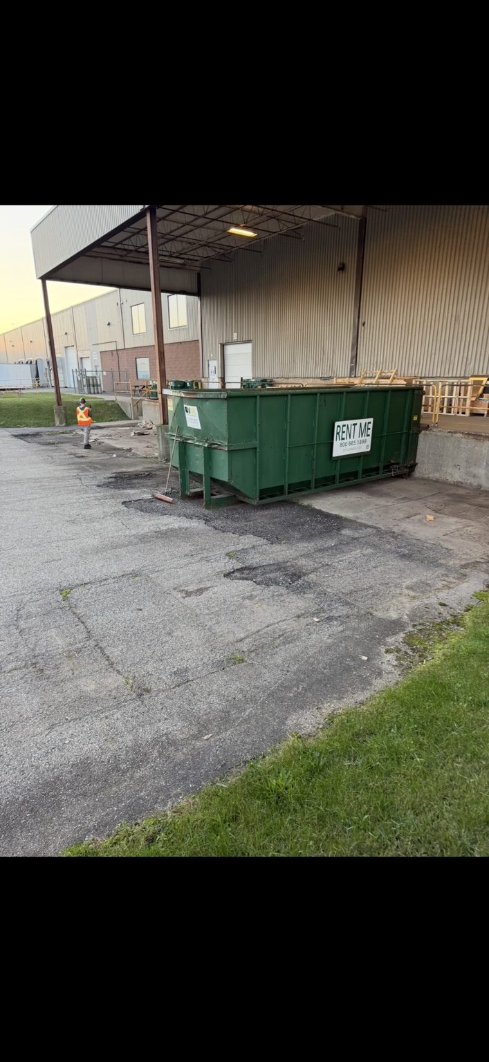 Industrial Asphalt Removal & Reinforced Concrete Pad project photo